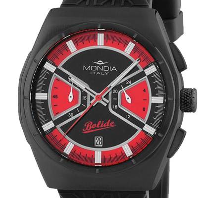 Montre Bolide Rally Legend MI-819-BK-BKRD-CG - Mondia