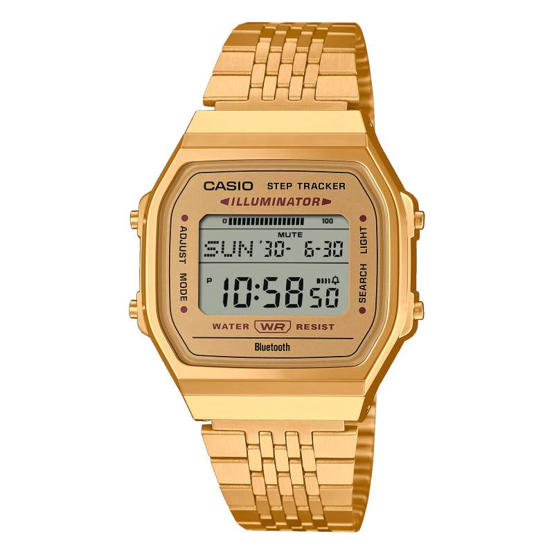 Casio Vintage Gold-Tone Resin Smartwatch ABL-100WEG-9AEF - Casio Vintage