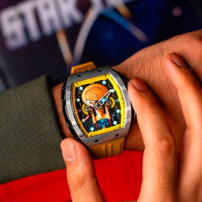 Montre Magellan Chronograph Star Trek Enterprise-D Security Yellow Limited Edition NB-6097-02 - Nubeo