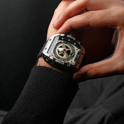 Magellan Automatic Star Trek Starfleet Beam Black Limited Edition Watch NB-6098-04 - Nubeo