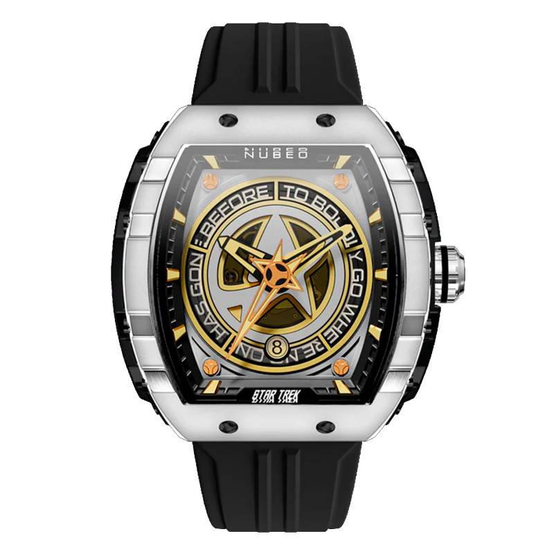 Magellan Automatic Star Trek Starfleet Beam Black Limited Edition Watch NB-6098-04 - Nubeo