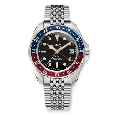 H.G.P. Automatic Diver GMT 200m Watch - "Vintage" - HGP