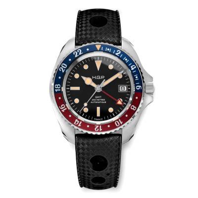 H.G.P. Automatic Diver GMT 200m Watch - "Vintage" - HGP