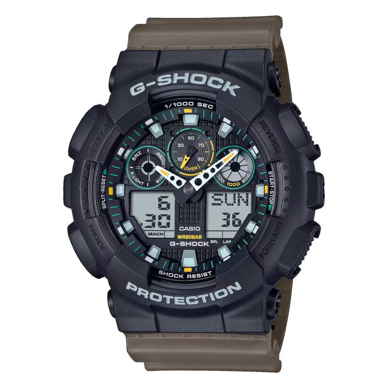 Watch Capsule Two Tone Utility Colours GA-100TU-1A3ER - Casio G-Shock