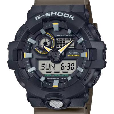 Montre Capsule Two Tone Utility Colours GA-710TU-1A3ER - Casio G-Shock