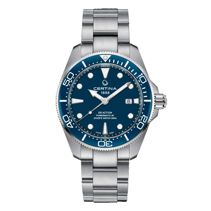 DS Action Diver 43mm Powermatic 80 C0326071104100 Watch - Certina