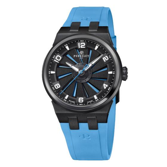 Montre Turbine Titanium Ice Blue A4067/7 - Perrelet
