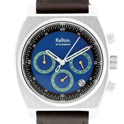 Montre RC 24 Chrono Méca-Quartz Noir 9124832 - Kelton