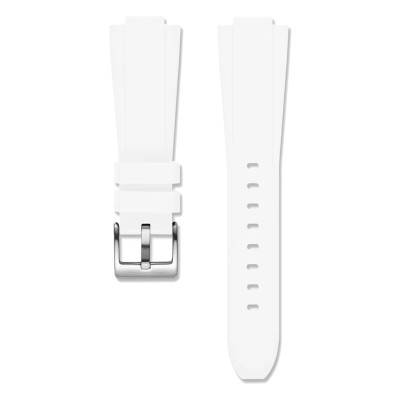 White Silicone Watch Strap 14 mm - Maison du Temps