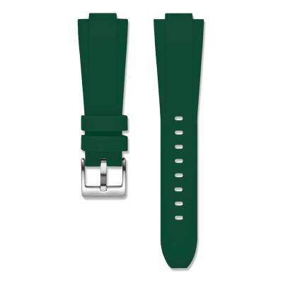 Green Silicone Watch Strap 14 mm - Maison du Temps