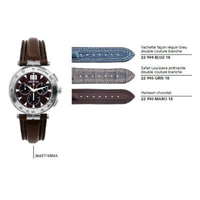 Leather Watch Straps for Series 36657 - Herbelin
