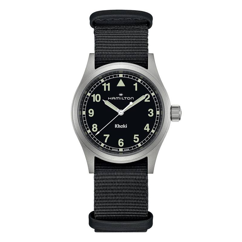 wall clock Khaki Field Quartz 38 mm H69401430 - Hamilton