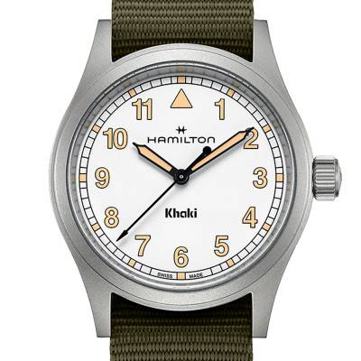 wall clock Khaki Field Quartz 38 mm H69401910 - Hamilton