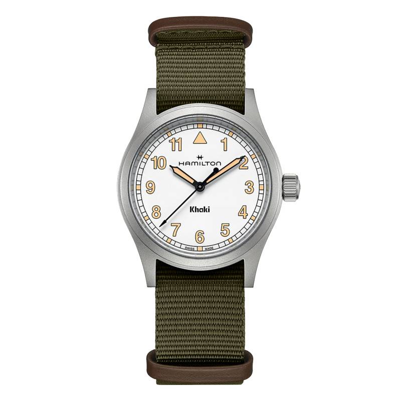 wall clock Khaki Field Quartz 38 mm H69401910 - Hamilton