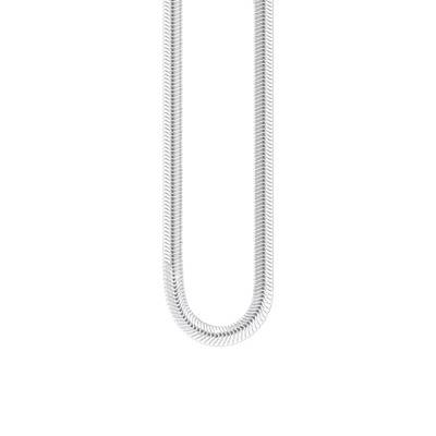 925 Silver Bold Elegance Serpentine Chain, Length 38 cm to 45 cm, Width 4 mm - KE2275-001-21 - Thomas Sabo