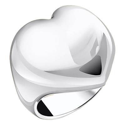 Chevalière Bold Élégance Coeur en Argent 925 - TR2471-001-21 - Thomas Sabo