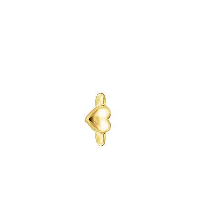 Boucle d'oreille Manchette Bold Élégance Coeur en Plaqué Or Jaune - EC0028-413-39 - Thomas Sabo