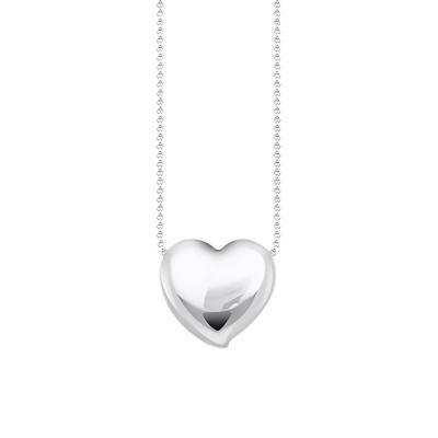 Collier Bold Élégance Coeur en Argent 925, Longueur 40 à 45 cm, Largeur 1,50 mm - KE2276-001-21 - Thomas Sabo