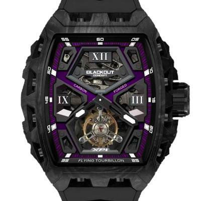 Montre XP1 Tourbillon LT Ultraviolet - Blackout Watches