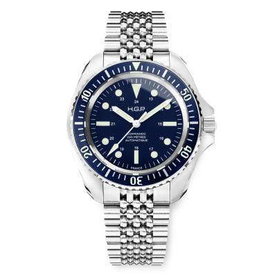 Montre Diver 200m Automatique Commando Bleue - HGP