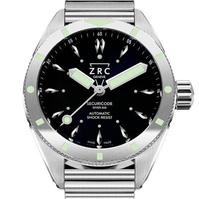 ZRC Securicode Diver 300 Wall Clock SC39163 - ZRC