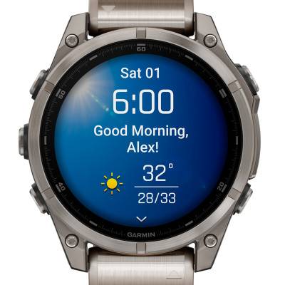 Montre Fēnix 8 AMOLED 47 mm 010-02904-40 - Garmin