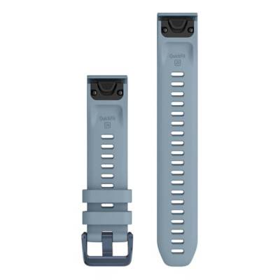 Bracelet de montre Quickfit 20mm Silicone bleu écume 010-13029-00 - Garmin