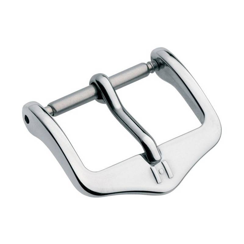 Gold or Silver Tradition Tang Buckle, Width 6 mm to 22 mm - Hirsch