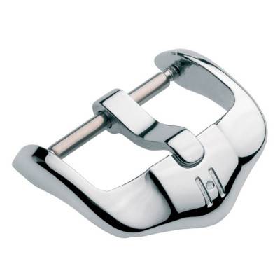 Polished H-Active Pin Buckle, Width 16 mm to 24 mm - Hirsch