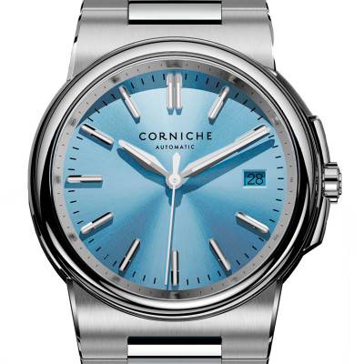 Montre La Grande Corniche Bleu Horizon Sunburst dial - Corniche