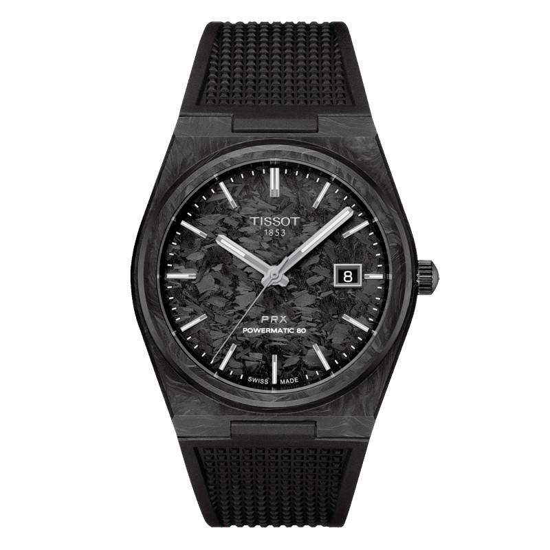 PRX Powermatic 80 Carbon 40 mm Watch T1379079720100 - Tissot