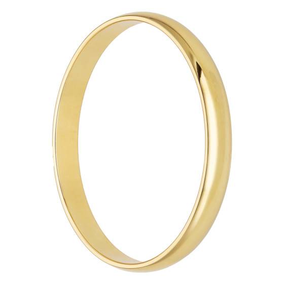 Bague Alliance T56 Trois Brins Entrelacés - Plaqué Or 18K Bague Alliance T56 Trois Brins Entrelacés - Plaqué Or 18K