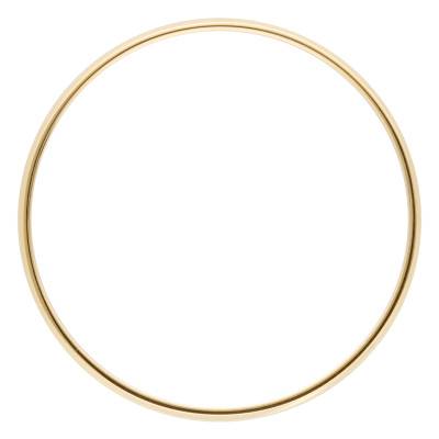Alliance Demi-Jonc Standard en Or Jaune 750, Largeur 3 mm - Amore