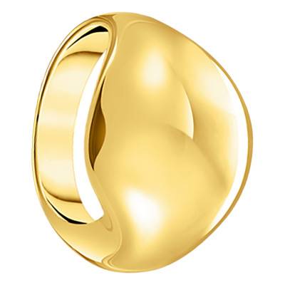 Yellow Gold-Plated Bold Élégance Drop Ring - TR2470-413-39 - Thomas Sabo