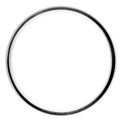 Alliance Demi-Bombée Confort en Or Blanc 375 & Diamants 0,105 ct, Largeur 3 mm ou 4 mm - Amore