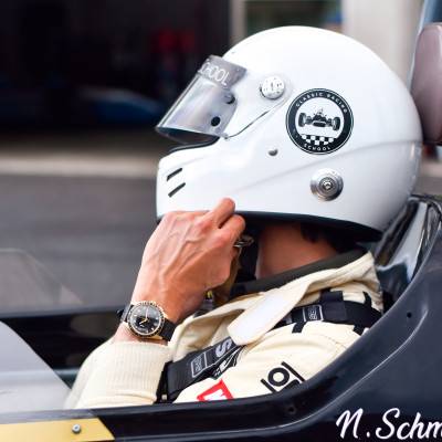 Rallygraf Meca-Quartz Classic Racing School Watch YMHF1585-AA - Yema