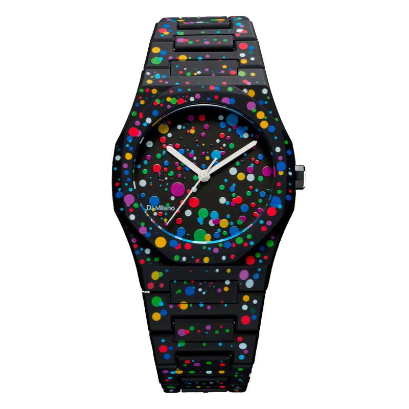 Polycarbon 37 mm Dot 01 D1-PCBU11 Watch - D1 Milano