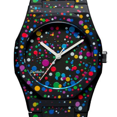 Polycarbon 37 mm Dot 01 D1-PCBU11 Watch - D1 Milano