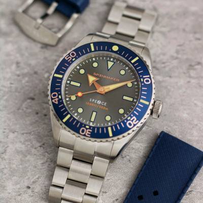 Spence Automatic "Gunmetal" Watch SP-5097-77 - Spinnaker