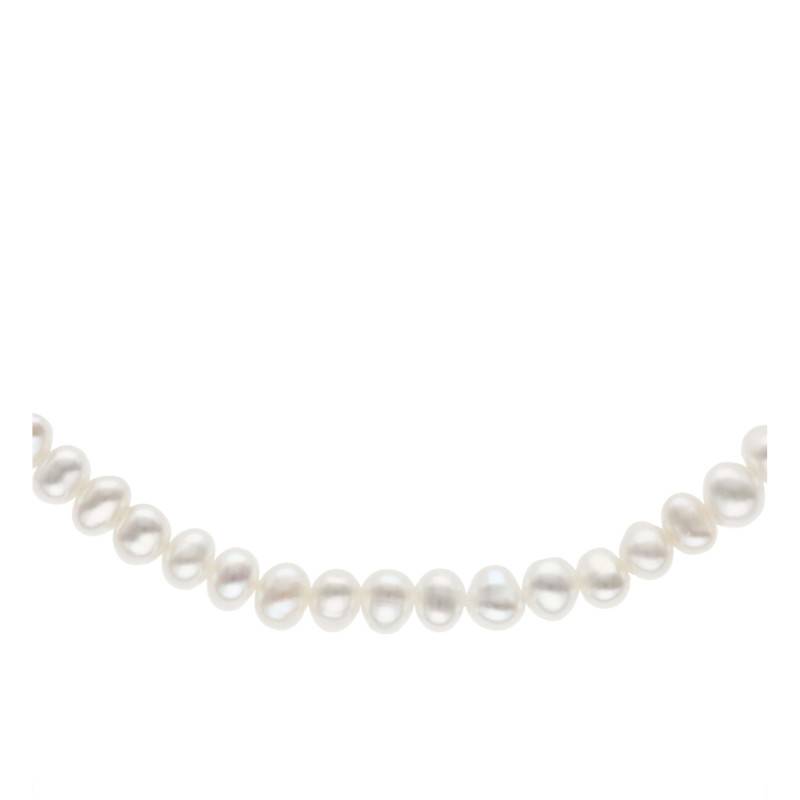 Gold-Tone Pearl Necklace, 45 cm Length - Emanessence