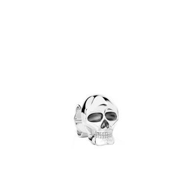 Boucle d'oreille Insignia Unique Crâne en Argent 925 - ESO015 - Zancan