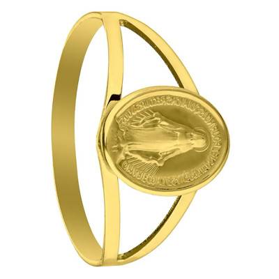 750/1000 Yellow Gold Miraculous Ring - Emanessence