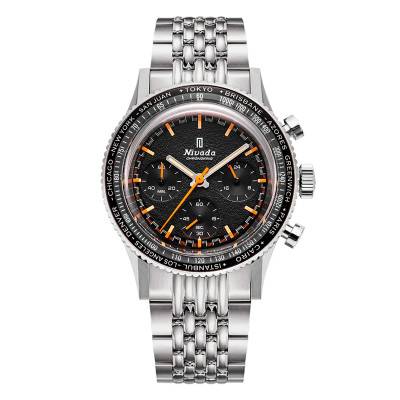 Nivada Grenchen Chronoking Mecaquartz Interchangeable Bezels Watch - Nivada Grenchen