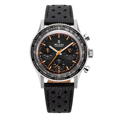 Nivada Grenchen Chronoking Mecaquartz Interchangeable Bezels Watch - Nivada Grenchen