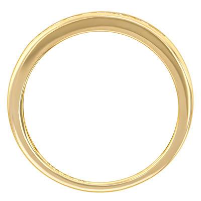Bague Or Jaune 375 & Pierres Oxyde de Zirconium - Emanessence