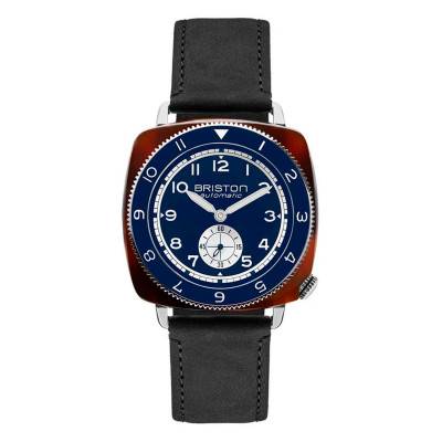 Montre Clubmaster Legend Petite Seconde Bleu Marine 241639.SA.T.15W.CH - Briston