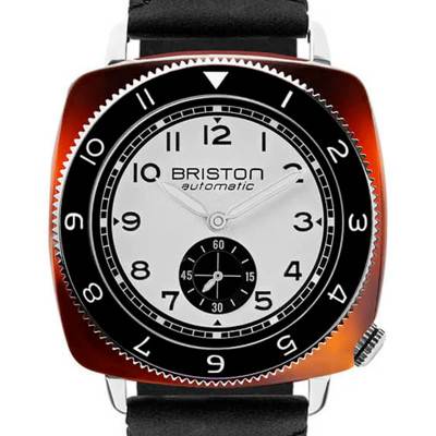 Clubmaster Legend Petite Seconde White 241639.SA.T.2B.CH Watch - Briston