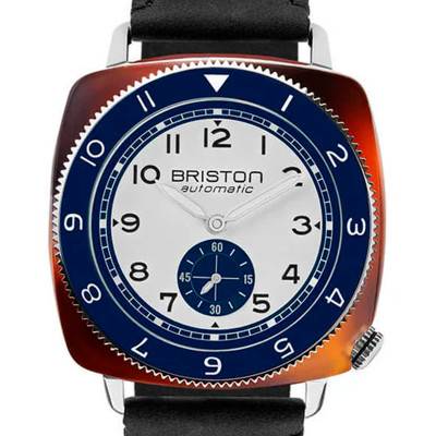 Montre Clubmaster Legend Petite Seconde Blanc 241639.SA.T.2NV.CH - Briston