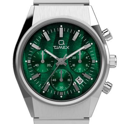 Q Timex Falcon Eye Chronograph Watch TW2W33600 - Timex