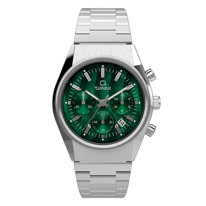 Q Timex Falcon Eye Chronograph Watch TW2W33600 - Timex